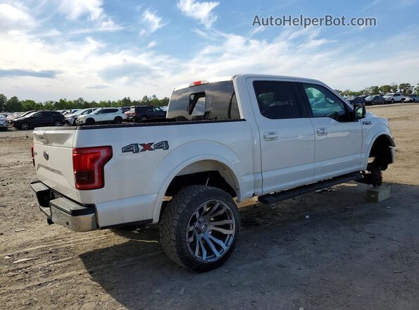 1FTEW1EP0GFB40251 2016 FORD F150 White Tył prawy