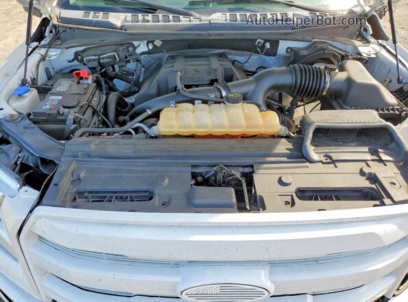 1FTEW1EP0GFB40251 2016 FORD F150 White Widok wnętrza z tyłu