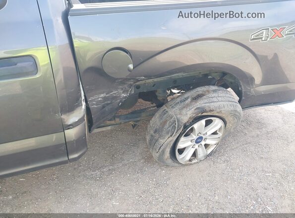 1FTEW1EP0GFC17457 2016 FORD F150 Серый Вид спереди