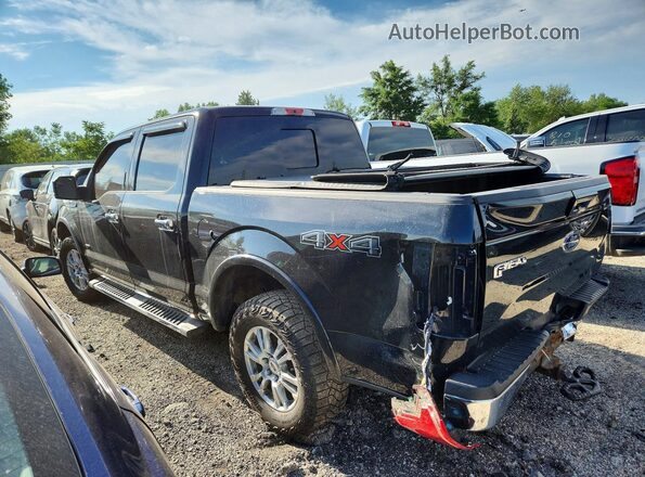 1FTEW1EP0GFC37790 2016 FORD F150 Black Tył lewy