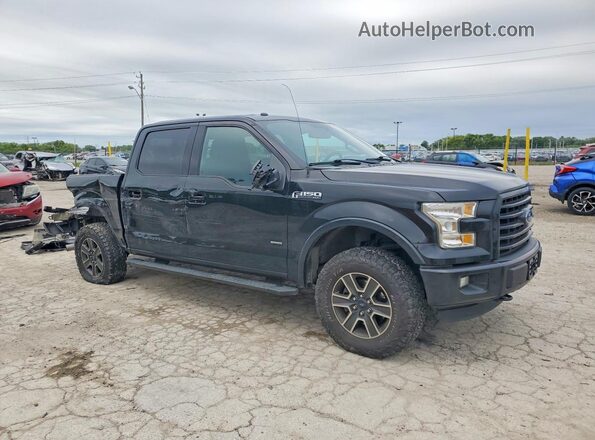 1FTEW1EP0GFD01245 2016 FORD F150 Black Front right