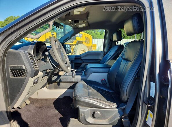 1FTEW1EP0HFA07958 2017 FORD F150 Black Vista interior delantera