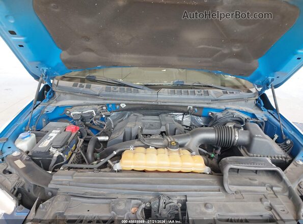 1FTEW1EP0HFA54164 2017 FORD F150 Blue უკანა ხედი