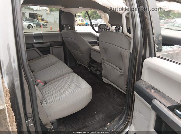 1FTEW1EP0HFB27971 2017 FORD F150 Gray Vista de la etiqueta del VIN