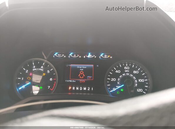 1FTEW1EP0HFB27971 2017 FORD F150 Gray Vista de los asientos traseros
