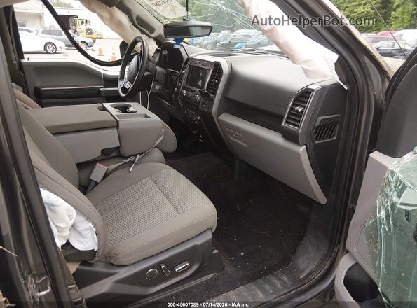1FTEW1EP0HFB27971 2017 FORD F150 Gray Vista interior delantera