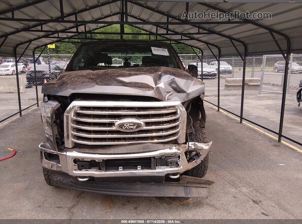 1FTEW1EP0HFB27971 2017 FORD F150 Gray Vista interior trasera