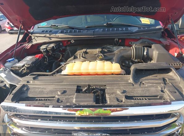 1FTEW1EP0HFB31485 2017 FORD F150 Red Widok z tyłu