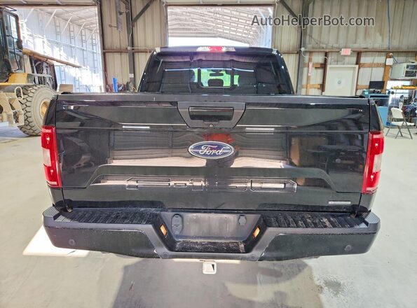 1FTEW1EP0JFA61119 2018 FORD F150 Black Rear view