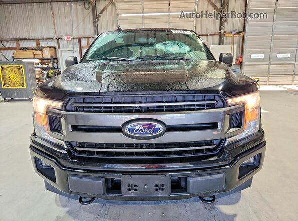 1FTEW1EP0JFA61119 2018 FORD F150 Black Front view