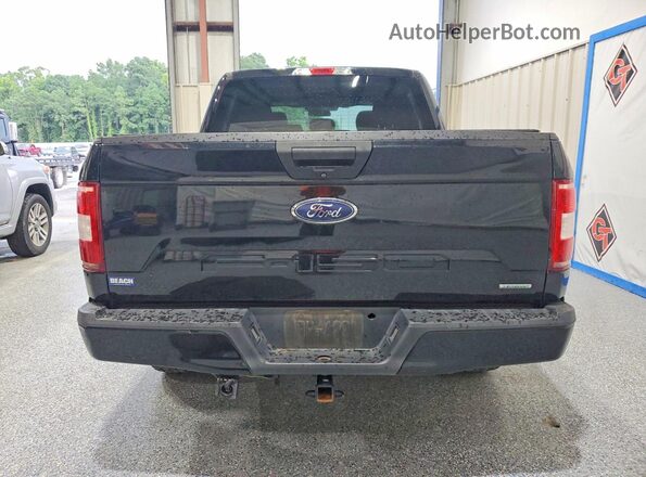 1FTEW1EP0JFB36983 2018 FORD F150 Black Widok z tyłu