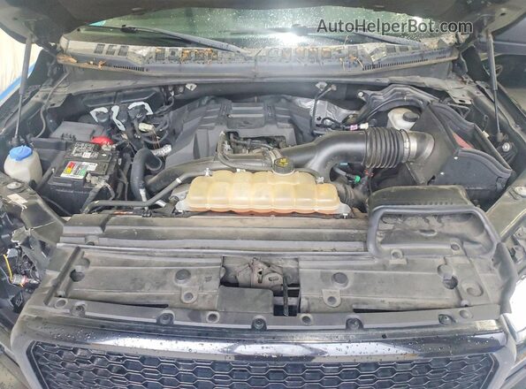 1FTEW1EP0JFB36983 2018 FORD F150 Black Widok wnętrza z tyłu