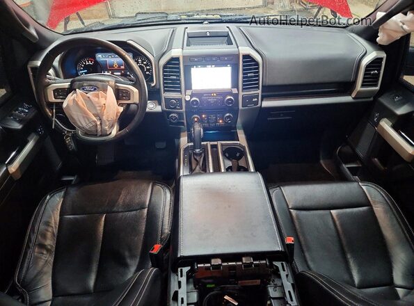 1FTEW1EP0JFB99100 2018 FORD F150 Burgundy Widok deski rozdzielczej