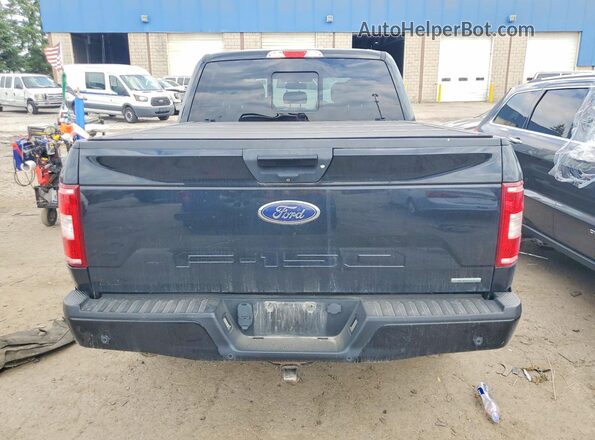1FTEW1EP0JFD51604 2018 FORD F150 Black უკანა ხედი
