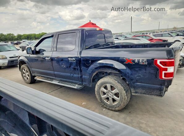 1FTEW1EP0JFD90998 2018 FORD F150 Черный Задняя левая четверть