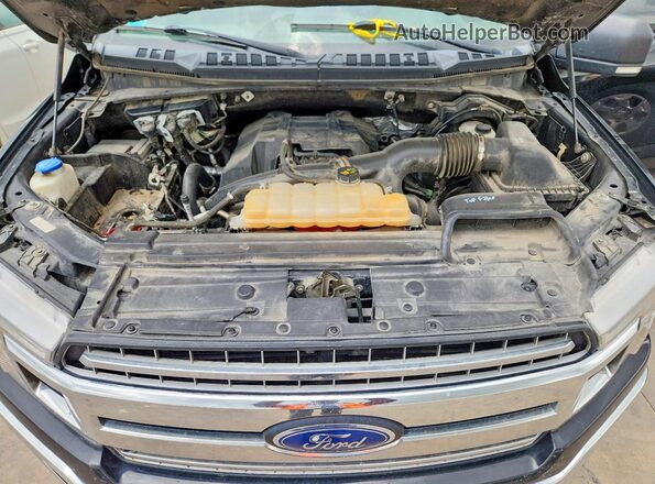 1FTEW1EP0JFD90998 2018 FORD F150 Черный Вид задней части салона