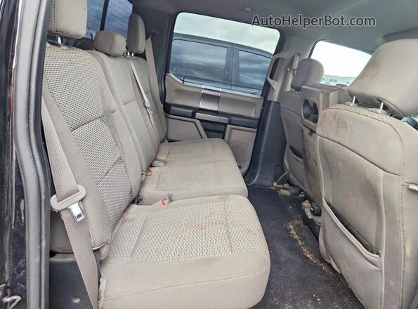 1FTEW1EP0JFD90998 2018 FORD F150 Черный Вид задних сидений