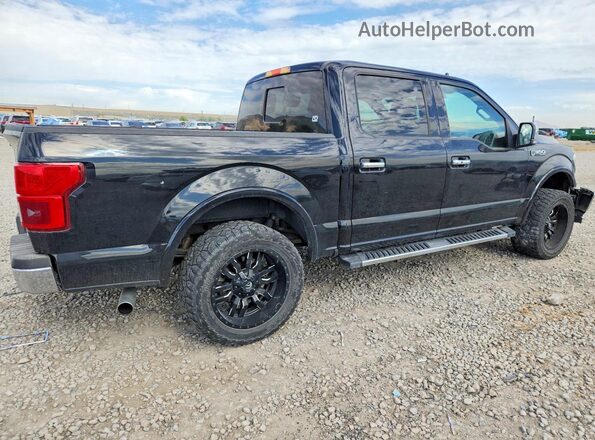 1FTEW1EP0JKC11186 2018 FORD F150 Черный Задняя правая четверть