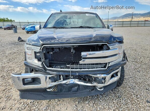 1FTEW1EP0JKC11186 2018 FORD F150 Черный Вид спереди