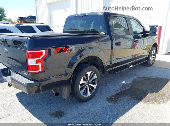 1FTEW1EP0KKC80574 2019 FORD F150 Black Trasero derecho