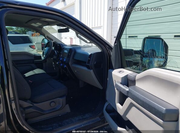 1FTEW1EP0KKC80574 2019 FORD F150 Black Vista interior delantera