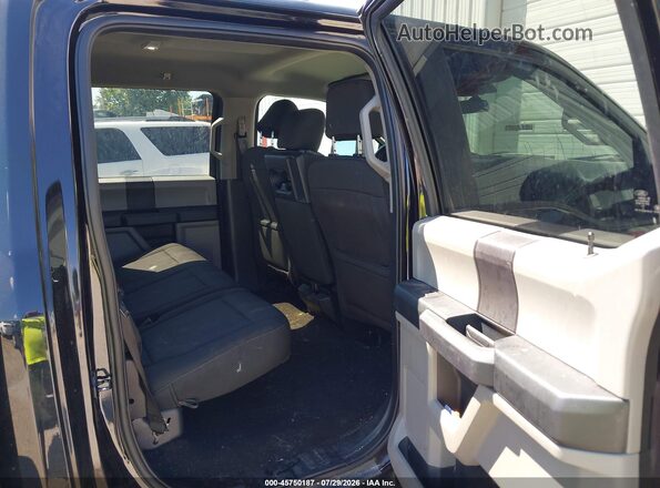 1FTEW1EP0KKC80574 2019 FORD F150 Black Vista de la etiqueta del VIN