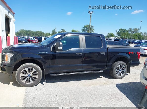 1FTEW1EP0KKC80574 2019 FORD F150 Black Vista interior de 360 grados
