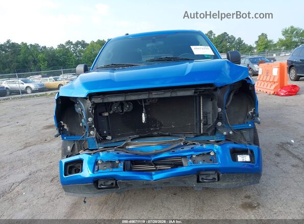1FTEW1EP0KKD94767 2019 FORD F150 Blue Vista del cuadro de instrumentos