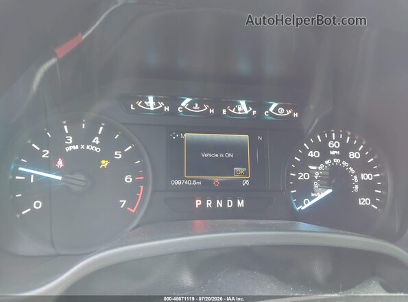 1FTEW1EP0KKD94767 2019 FORD F150 Blue Vista de los asientos traseros