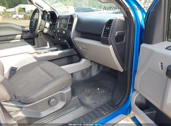 1FTEW1EP0KKD94767 2019 FORD F150 Blue Vista interior delantera
