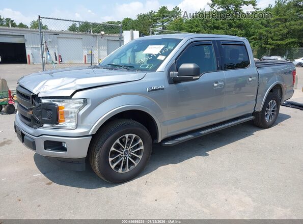 1FTEW1EP0LFA53136 2020 FORD F150 Silver Передня ліва чверть