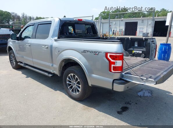 1FTEW1EP0LFA53136 2020 FORD F150 Silver Задня ліва чверть