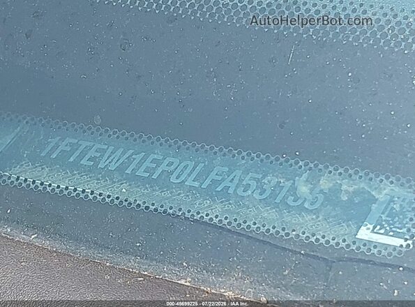 1FTEW1EP0LFA53136 2020 FORD F150 Silver 