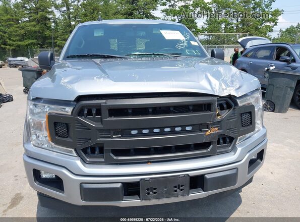 1FTEW1EP0LFA53136 2020 FORD F150 Silver Вид щитка приладів