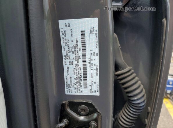 1FTEW1EP0LFB32497 2020 FORD F150 Gray Widok komory silnika
