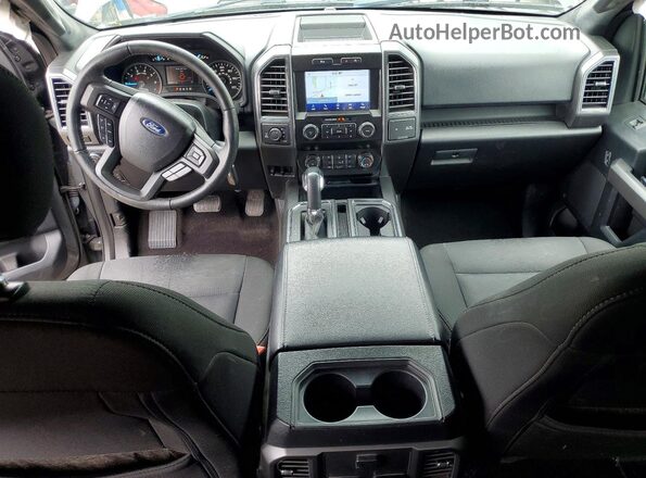 1FTEW1EP0LFB32497 2020 FORD F150 Gray Widok deski rozdzielczej