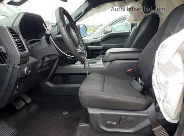 1FTEW1EP0LFB32497 2020 FORD F150 Gray Widok wnętrza z przodu