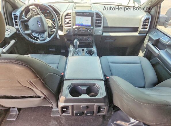 1FTEW1EP0LFB52460 2020 FORD F150 Black წინა პანელის ხედი