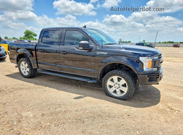 1FTEW1EP0LFB52460 2020 FORD F150 Black წინა მარჯვენა