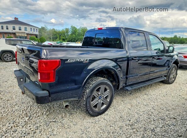 1FTEW1EP0LFB58808 2020 FORD F150 Black უკანა მარჯვენა