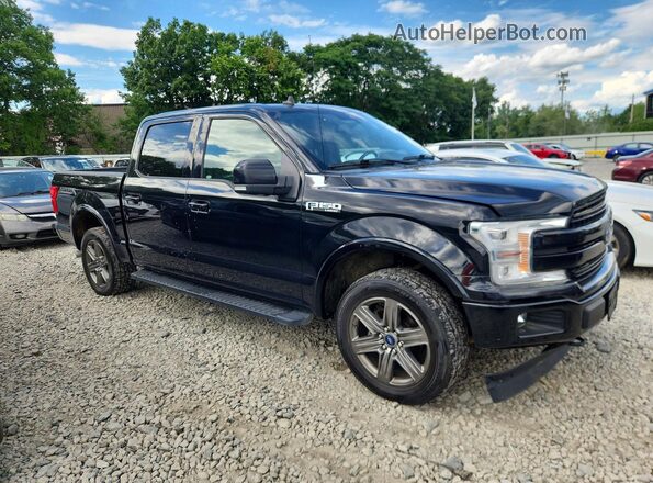 1FTEW1EP0LFB58808 2020 FORD F150 Black წინა მარჯვენა