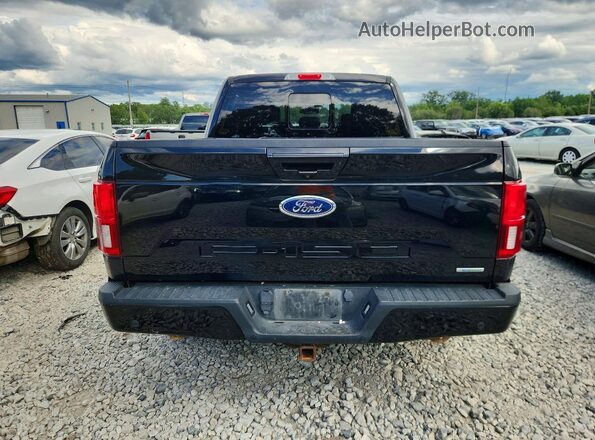 1FTEW1EP0LFB58808 2020 FORD F150 Black უკანა ხედი