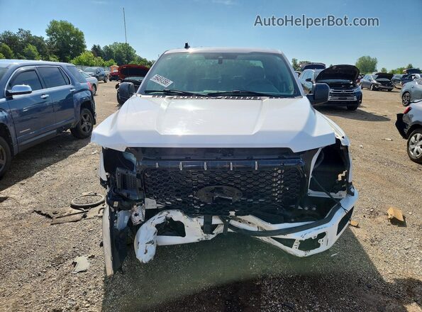 1FTEW1EP0LKE18227 2020 FORD F150 White Front view
