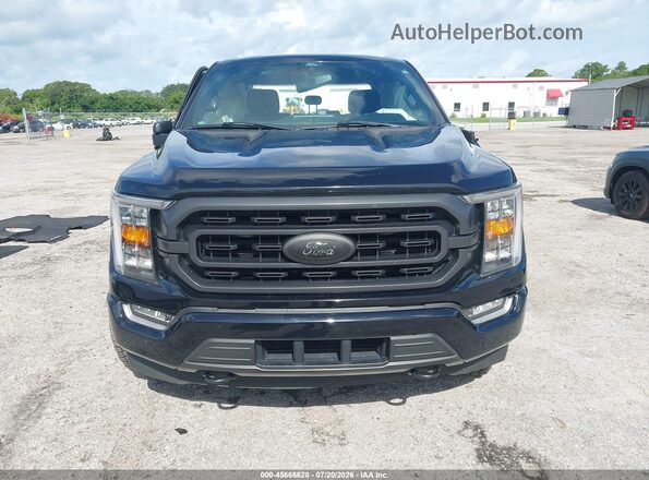 1FTEW1EP0MFB14406 2021 FORD F150 Черный Вид щитка приборов