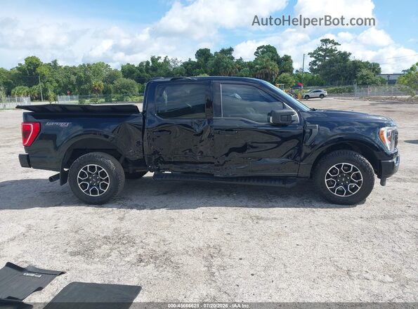 1FTEW1EP0MFB14406 2021 FORD F150 Черный Вид задней части салона