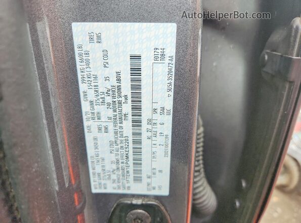 1FTEW1EP0MKE52203 2021 FORD F150 Gray Widok komory silnika