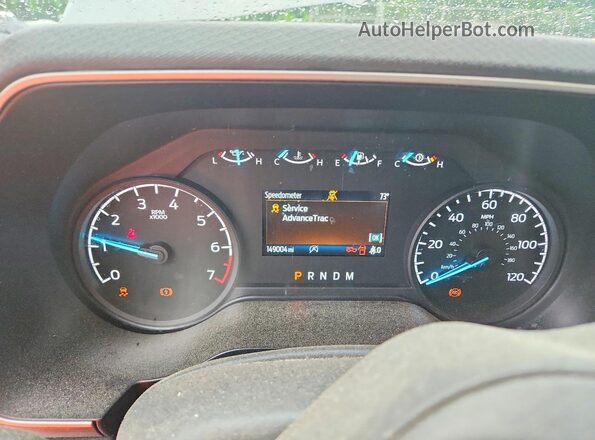 1FTEW1EP0MKE52203 2021 FORD F150 Gray Widok zestawu wskaźników