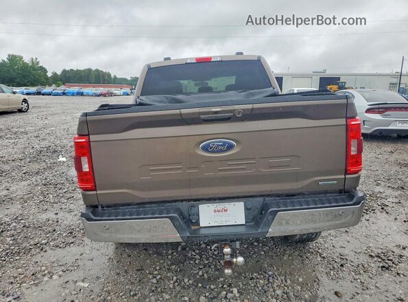 1FTEW1EP0NKD27977 2022 FORD F150 Tan უკანა ხედი