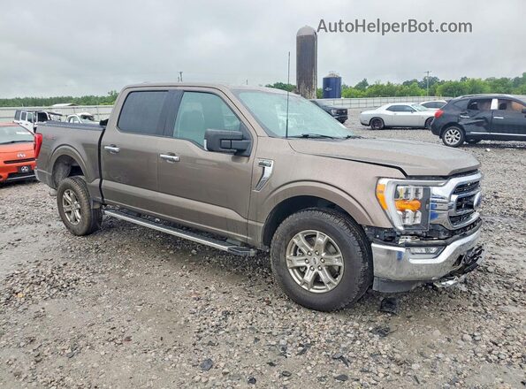 1FTEW1EP0NKD27977 2022 FORD F150 Tan წინა მარჯვენა