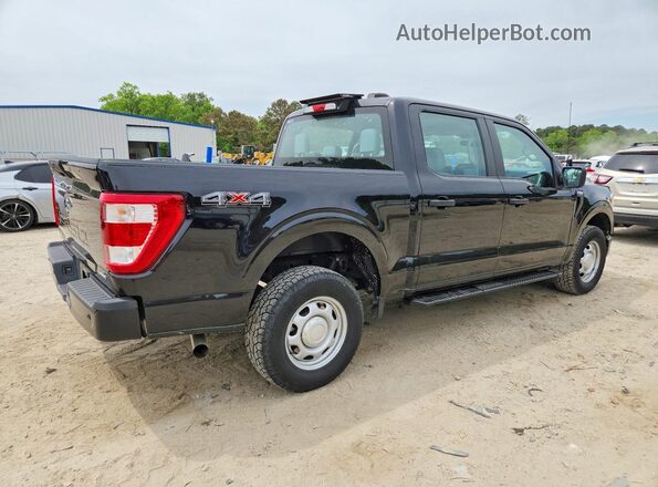 1FTEW1EP0NKD52085 2022 FORD F150 Black Rear right